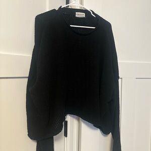 First Love Black Sweater